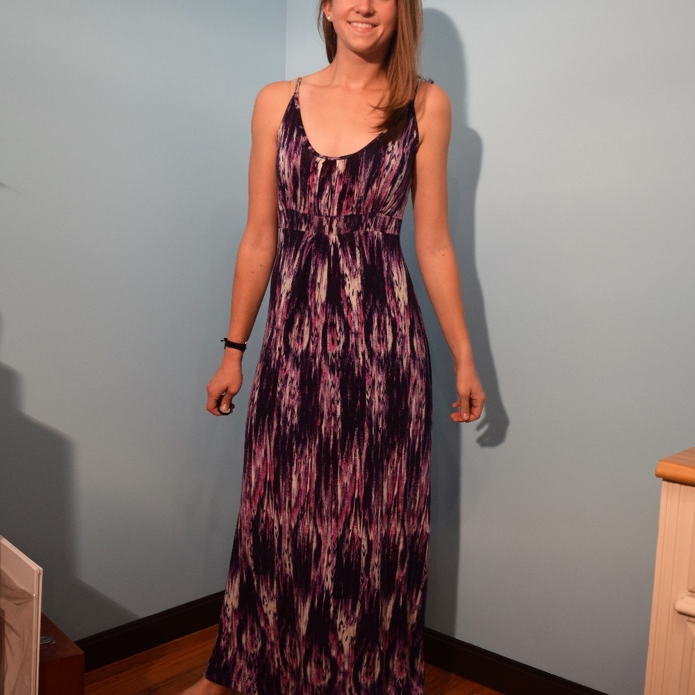 A.N.A. Tribal Maxi Dress